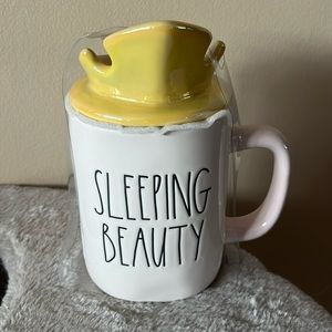 Rae Dunn x Disney sleeping beauty mug with lid